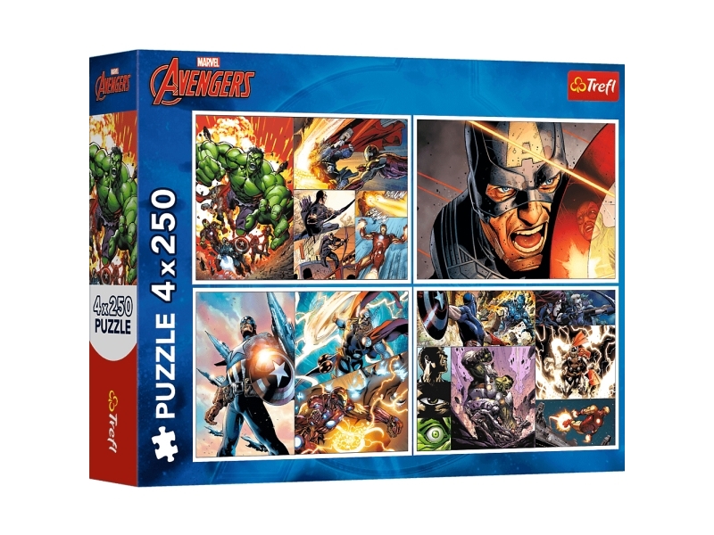 Trefl 13309, 250 Stück(E), Comics, 7 Jahr(E)