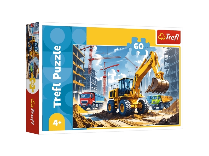 Trefl 17406, 60 Pc(S), Vehicles, 4 Yr(S)