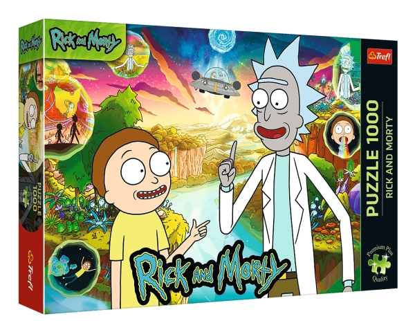 Trefl Puzzle 1000 Elemente Premium Plus Rick Und Morty
