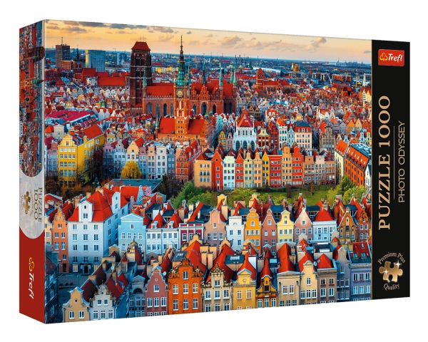 Trefl Puzzle 1000 Elemente Premium Plus Qualität Ansicht Von Gdańsk, Polen