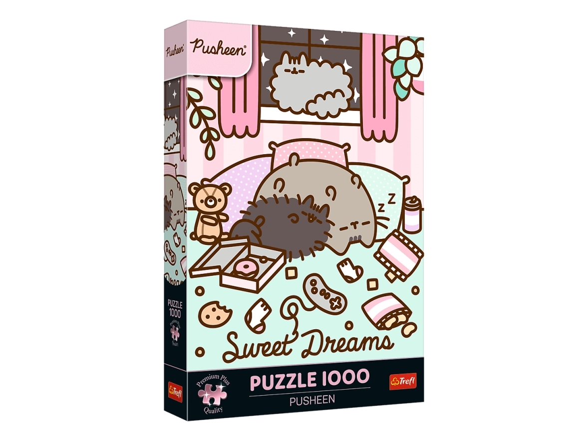Puzzle 1000 Premplus Pusheen 12080