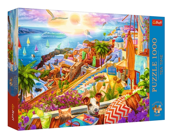 Trefl Puzzle 1000 Elemente Premium Plus Qualität Mit Einem Besuch Auf Santorin