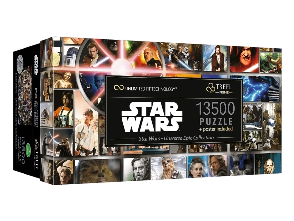 Trefl 13500 Star Wars-Puslespil Star Wars - Universe Epic Collection Uft.