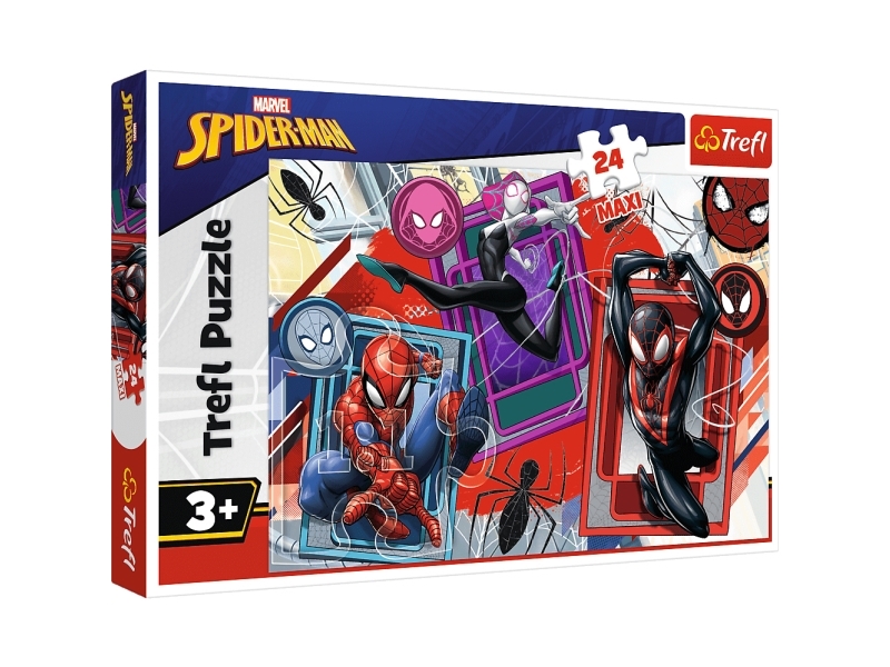Puzzle 24 Maxi Spidey Spürt Trefl