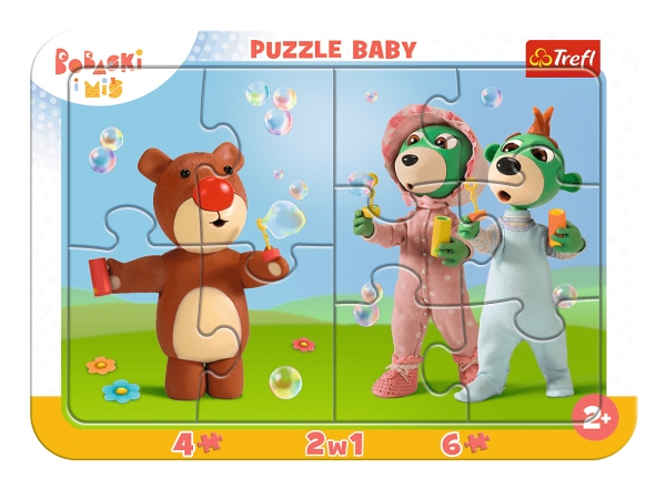 Trefl Baby, 4 Stück(E), Tiere, 2 Jahr(E)