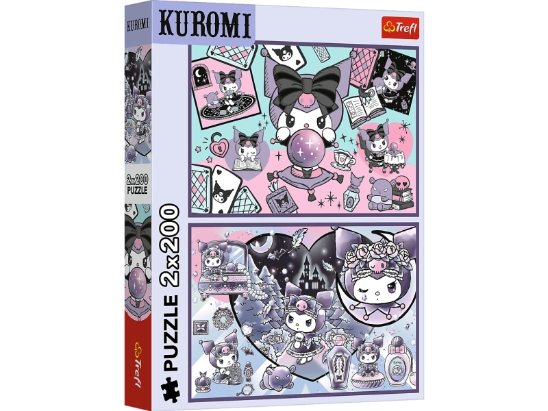 Puzzle 2X200 Teile Kuromi Unfug Hello Kitty