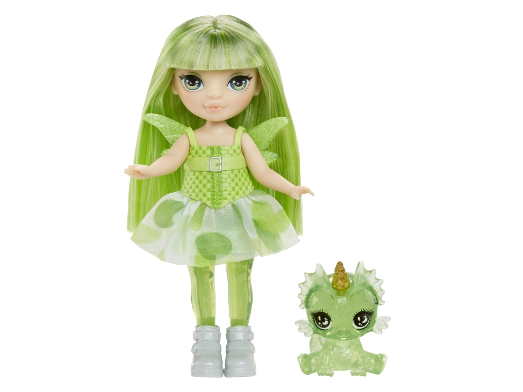 Rainbow High Littles Rainbow Fantasy Fairies Doll- Emerald (Green), Mode dukke, Pige, 4 År, Dreng/Pige, 140 mm, Flerfarvet