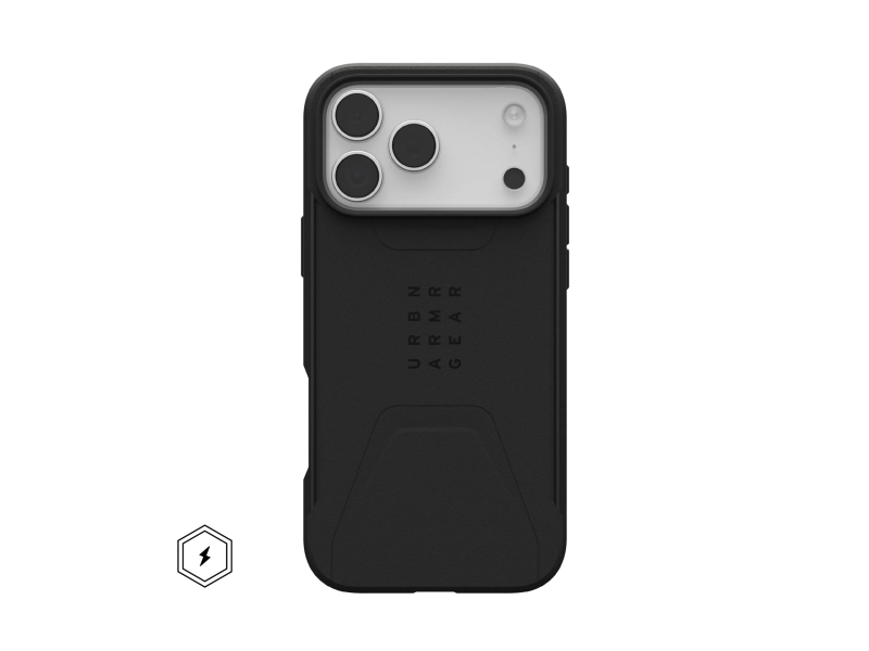 UAG (Urban Armor Gear) Cover til iPhone - 6,9", MagSafe, sort