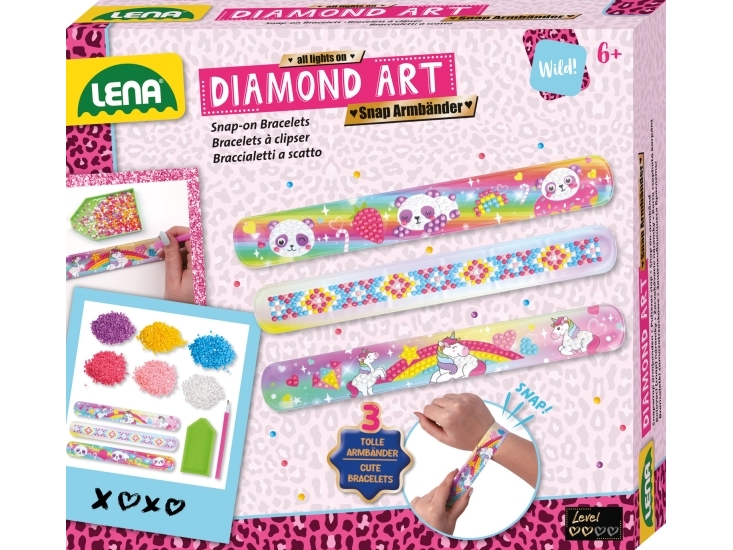 Lena Diamond Art - Schnapparmband