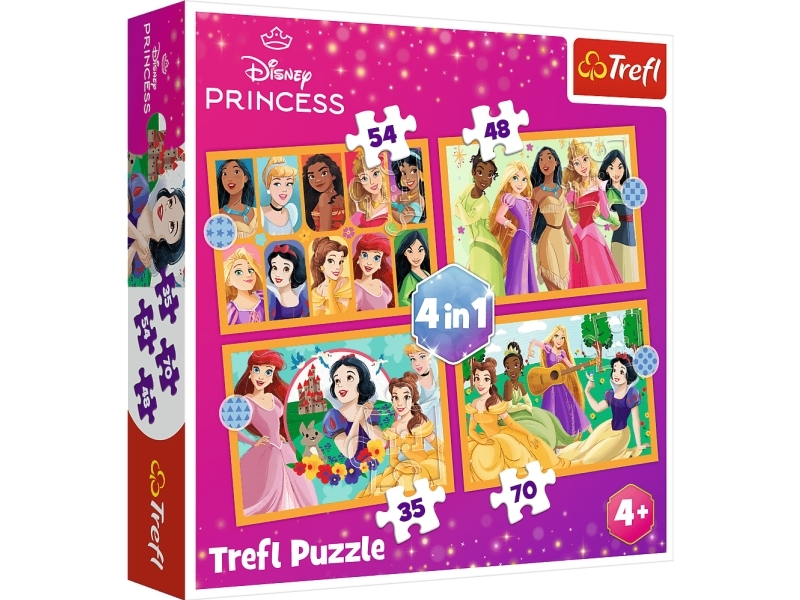 Trefl 34651, 70 Stück(E), Cartoons, 4 Jahr(E)