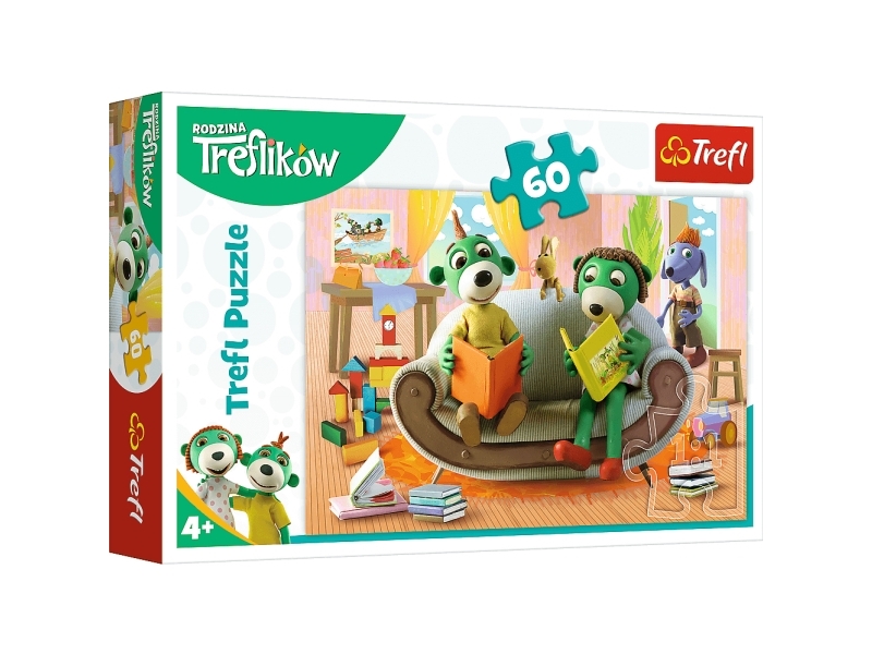 Trefl 17345, 60 Pc(S), Cartoons, 4 Yr(S)