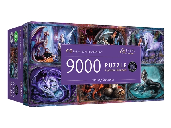 Trefl Prime, 9000 stk, Fantasy, 12 År