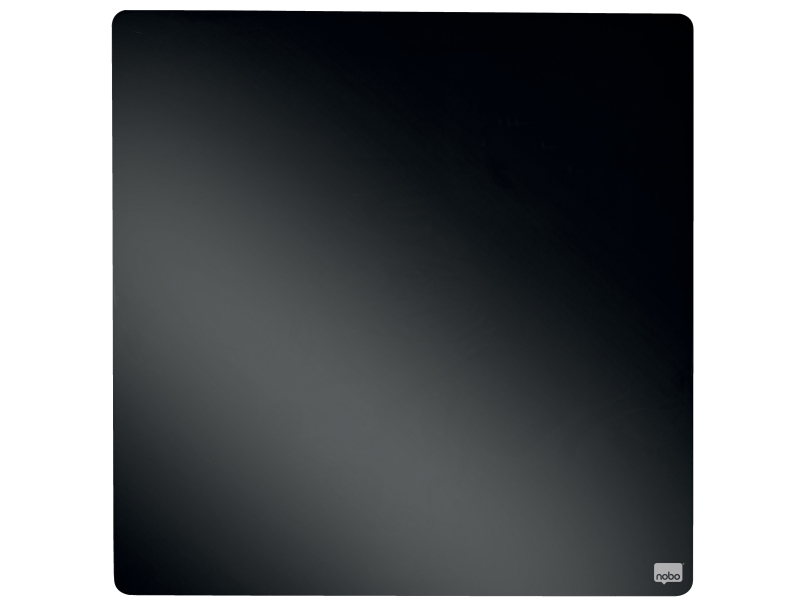 Nobo Mini Magnetisk Whiteboard Farvet Kvadrat 360Mmx360mm Sort