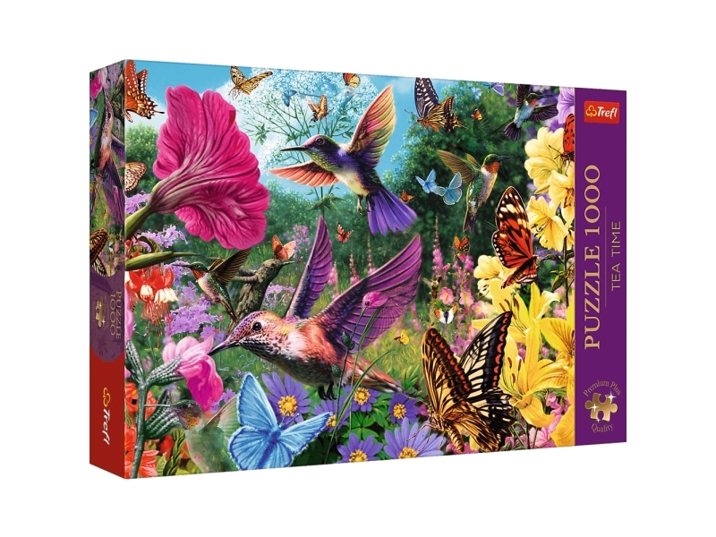 Trefl Puzzle 1000 Elemente Premium Plus Tea Time Bird Garden