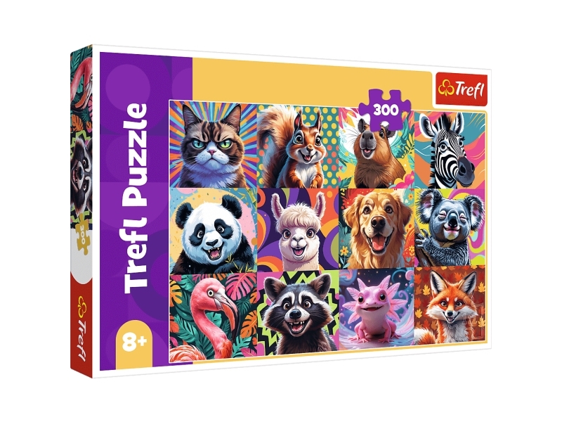 Trefl 23030, 300 Stück(E), Tiere, 8 Jahr(E)