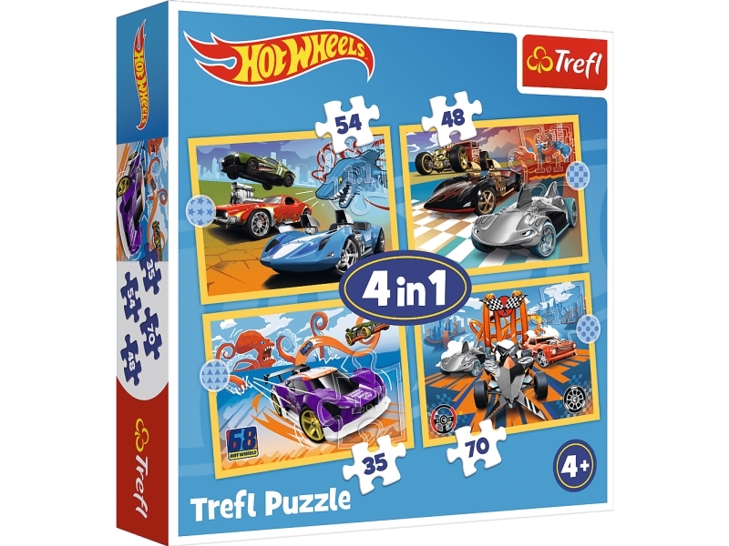 Trefl 34627, 70 Stück(E), Cartoons, 4 Jahr(E)
