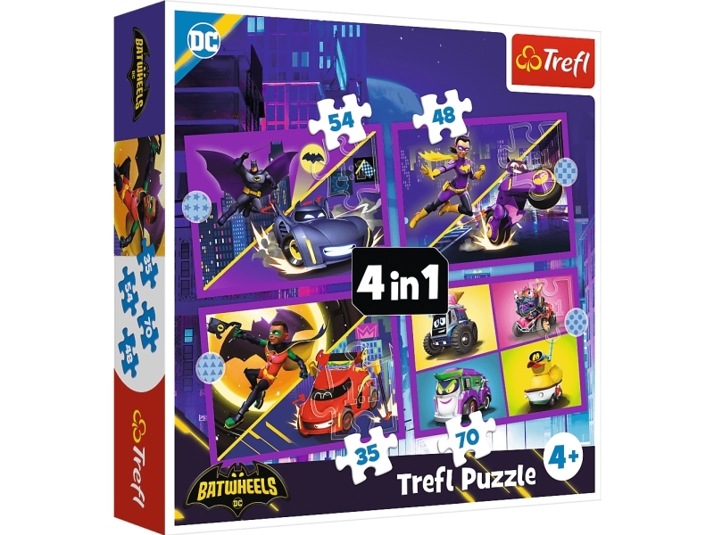 Trefl 34658, 70 Pc(S), Cartoons, 4 Yr(S)