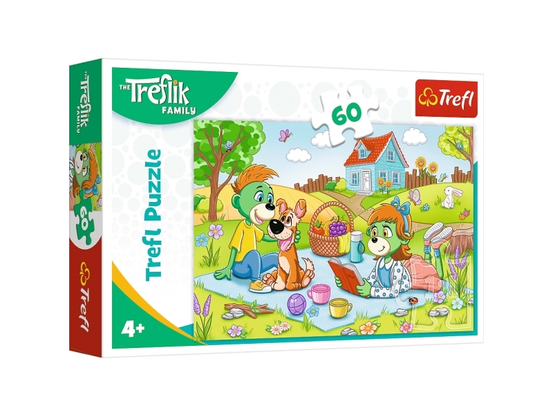 Trefl 17394, 60 Stück(E), Cartoons, 4 Jahr(E)