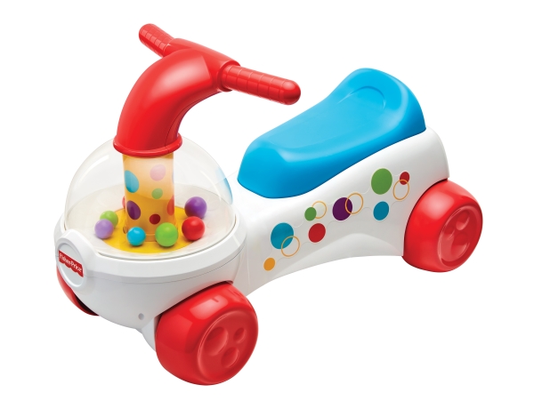 Corn Popper Ride-On, 1 År, 4 Hjul, Flerfarvet