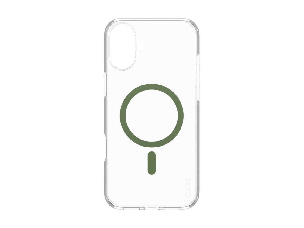 Panzerglass Care By Urban Combat Case Transparent M. Grün Magsafe Iphone 16 Plus, Cover, Apple, Apple - Iphone 16 Plus, Transparent