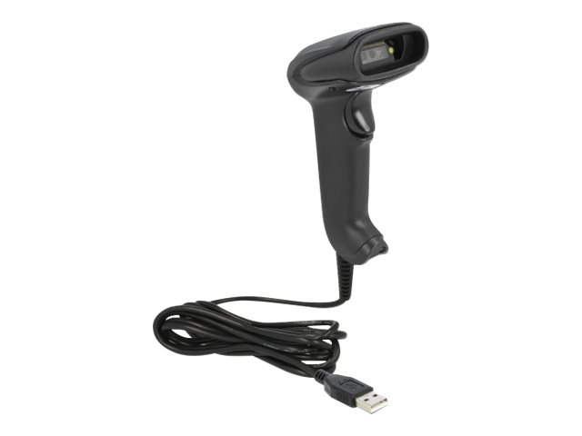 Delock - Stregkodescanner - Håndmodel - 30 Scan / Sekund - Afkodet - Usb