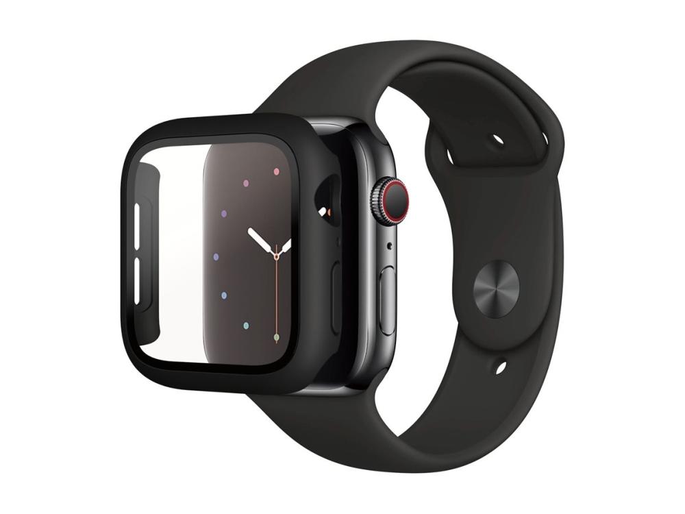 Panzerglass - Skærmbeskytter For Smart Watch - Fuld Krop - Glas - Sort - For Apple Watch Hermès Series 9, Se 3, Series 10, Series 11, Series 9, Ultra