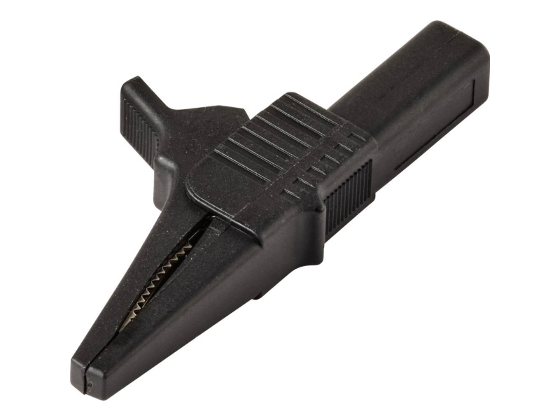 VOLTCRAFT MSK-125 Krokodilleklemme Kort CAT II 300 V 10 A. Sort | EL Artiklar - Andra EL - krokodilnäbb | GameStuff