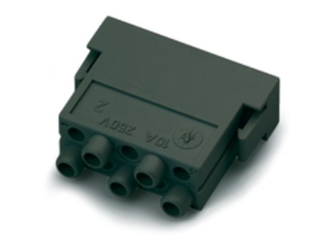 Lapp Epic Mc, 10-Pin, Sort, Sølv / Guld, 250 V, 10 A, -40 - 100 °C