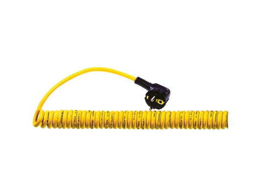 LAPP 73220854 Spiralkabel ÖLFLEX® SPIRAL 540 P 1000 mm / 3500 mm 3 x 0.75 mm² Gul 1 stk