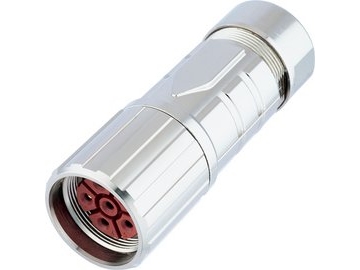 Lapp EPIC POWER LS1 D6, Rak, Honkoppling, 250/630 V, 7 A, Silver, Metall | Lauritz Knudsen - Övrige El-artiklar (LK) - Kontakt & Dosor | GameStuff