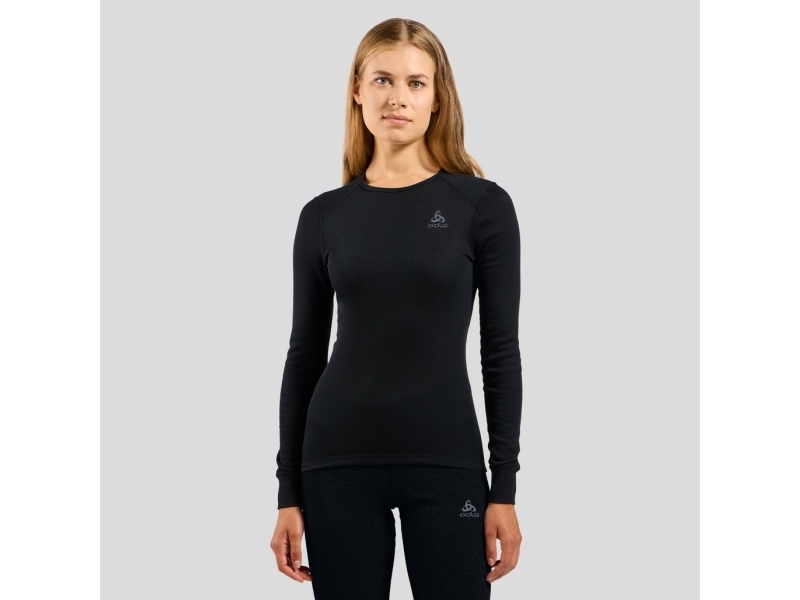 Odlo 159101-15000, Voksen, Hunstik, Sort, Toppen af basislaget, Monokromatisk, XS