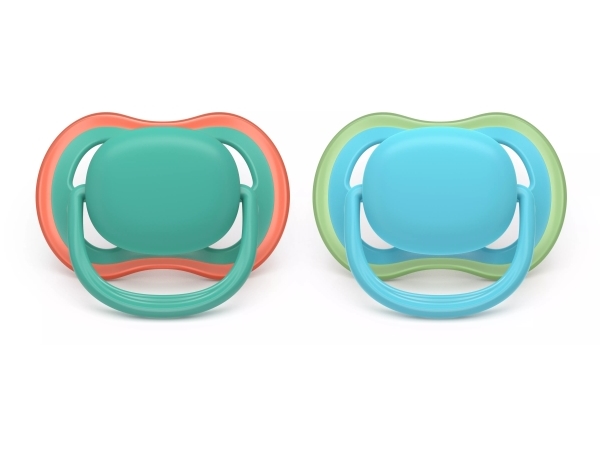 Philips AVENT Schnuller SCF087/10 ultra air, Klassisk napp, Ortodontisk, Silikon, Pojke/flicka, Tål diskmaskin | N - A | GameStuff