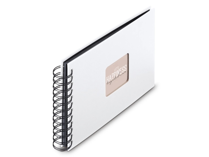 Hama 00009845, White, 50 Sheets, 10 X 15, Spiral Binding, White, 50 Sheets