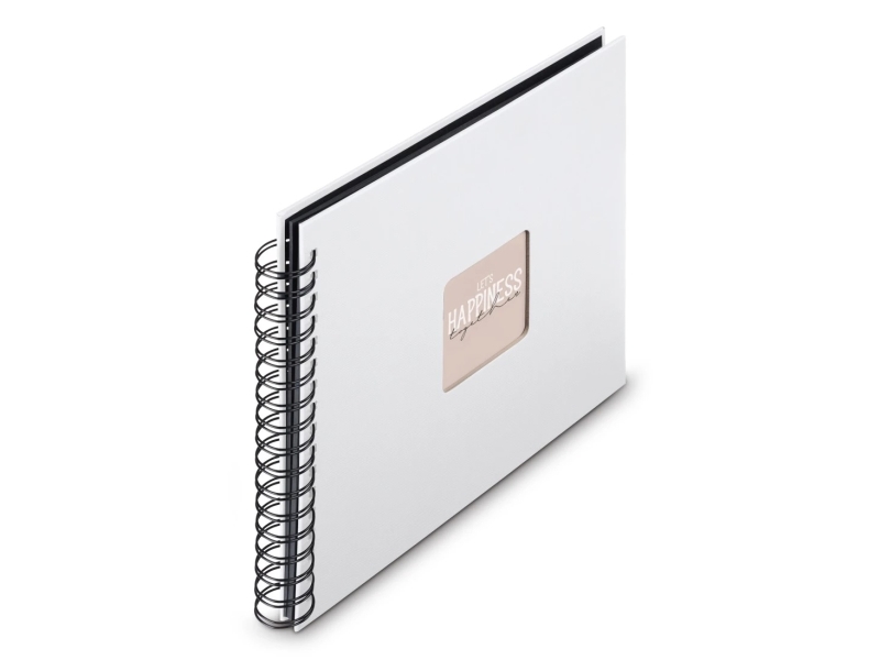 Hama 00009846, White, 100 Sheets, 10 X 15, Spiral Binding, Black, 50 Sheets