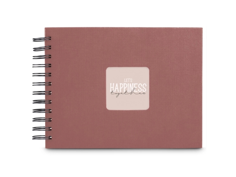 Hama 00009857, Red, 50 Sheets, Spiral Binding, 100 X 150 Mm, Black, 50 Sheets
