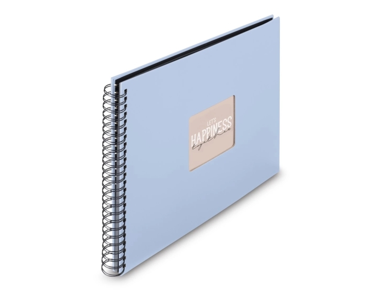 Hama 00009865, Blue, 300 Sheets, Spiral Binding, 100 X 150 Mm, Black, 50 Sheets