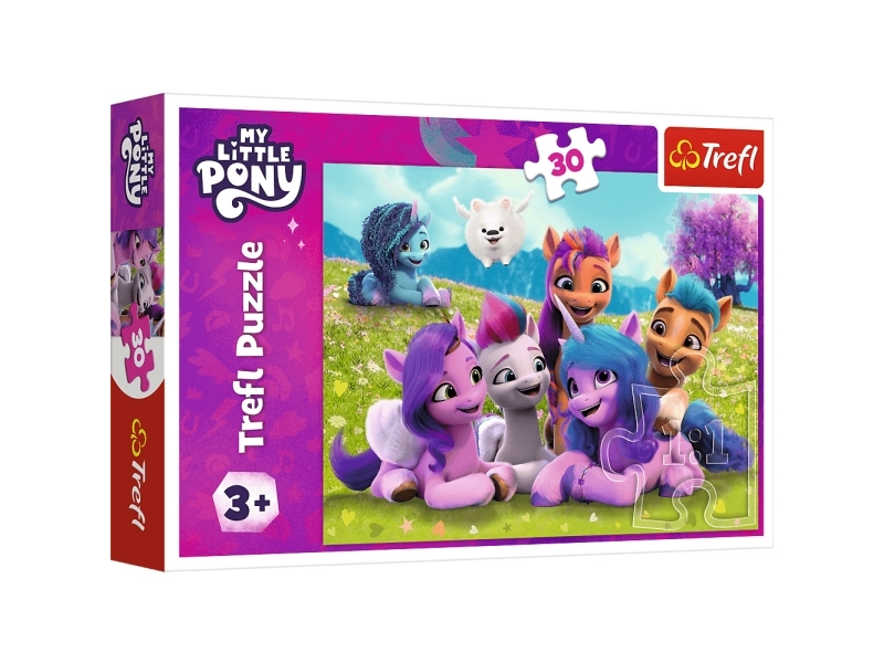 Trefl Puzzle 30 Freundliche Pony-Pferde Trefl