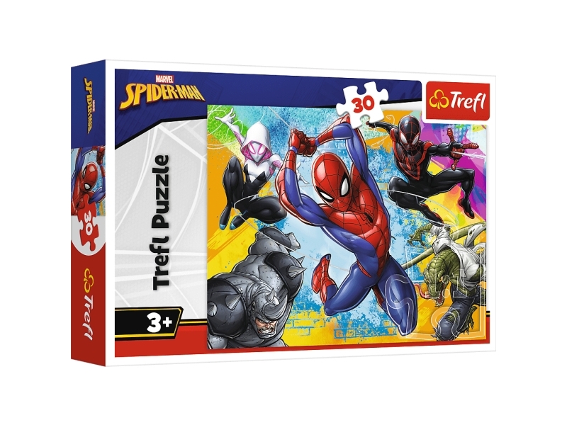 Trefl Puzzle 30El Trefl Spiderman Colours Pud20