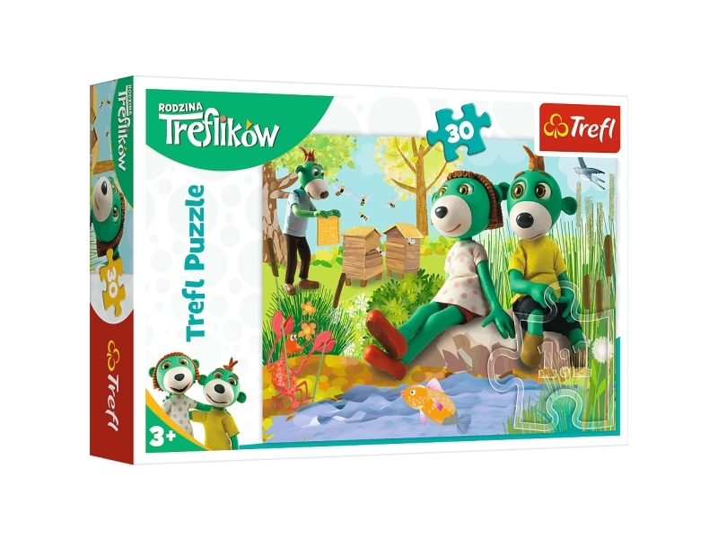 Trefl Puzzle 30 Elemente Trefliki Nad Stawem (18265)