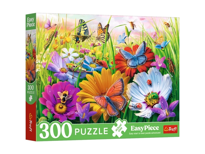 Trefl Puzzle Easypiece Insekten Auf Einer Wiese 300 Elemente (23103)