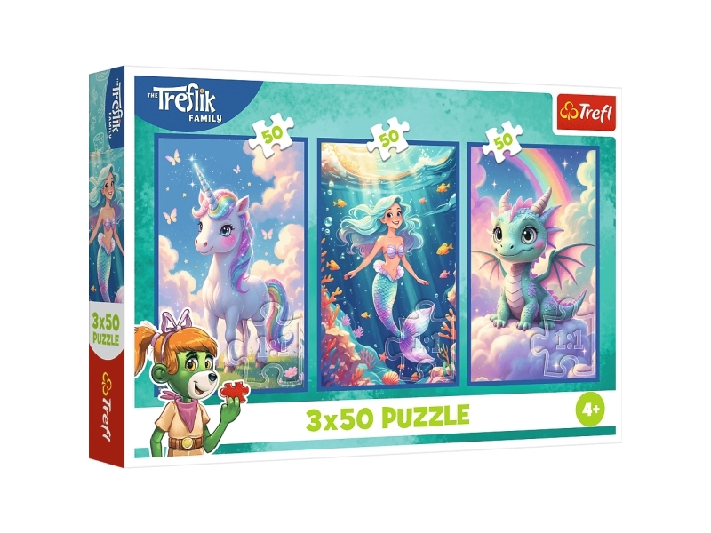 Trefl 34879, 50 Stück(E), Cartoons, 4 Jahr(E)