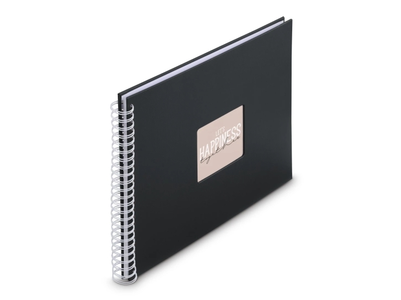 Hama Fine Art, Black, 300 Sheets, 10 X 15 Cm, Spiral Binding, 100 X 150 Mm, White