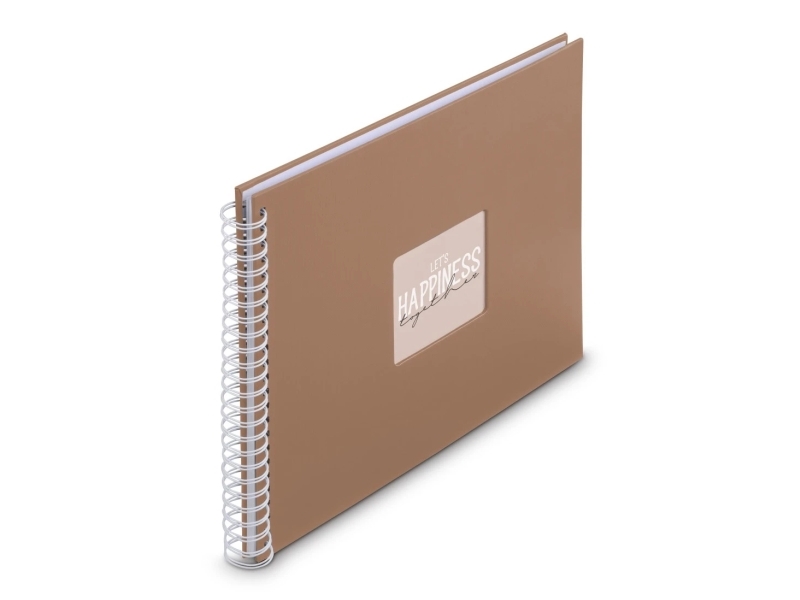 Hama Fine Art, Brown, 300 Sheets, 10 X 15 Cm, Spiral Binding, 100 X 150 Mm, White
