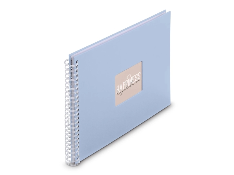 Hama Fine Art, Blue, 300 Sheets, 10 X 15 Cm, Spiral Binding, 100 X 150 Mm, White