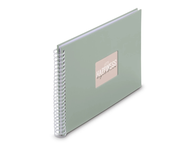 Hama Fine Art, Sage, 300 Sheets, 10 X 15 Cm, Spiral Binding, 100 X 150 Mm, White