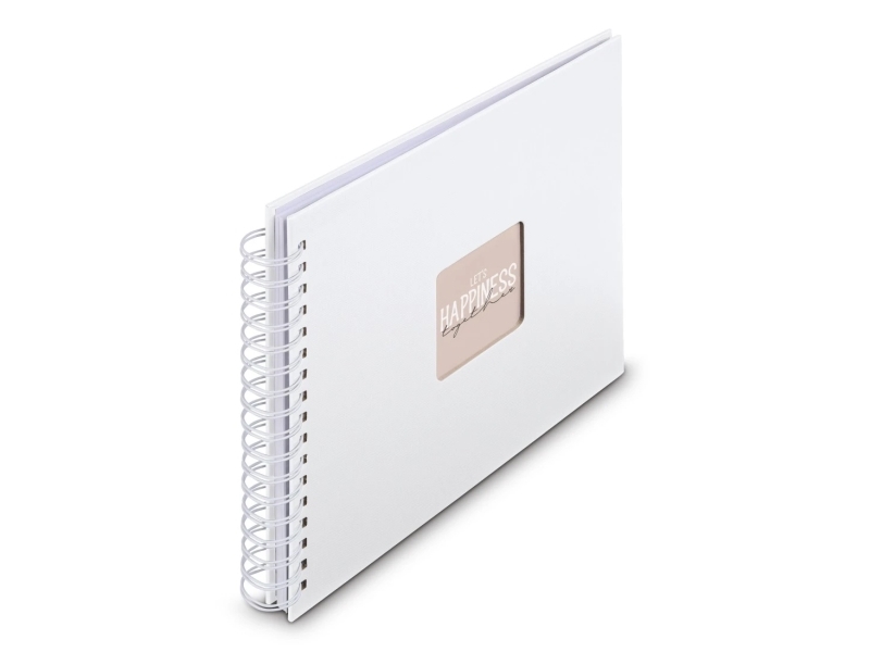 Hama 00009843, White, 50 Sheets, 10 X 15, Spiral Binding, Paper, White