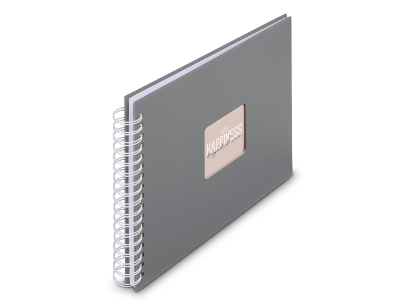 Hama 00009837, Grey, 50 Sheets, 10 X 15, Spiral Binding, Paper, White