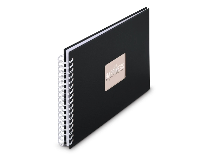 Hama 00009831, Black, 50 Sheets, 10 X 15, Spiral Binding, Paper, White