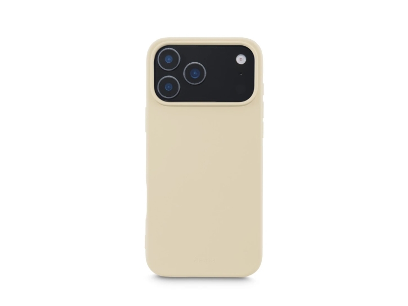 Hama Fantastic Feel, Cover, Apple, Iphone 17 Pro Max, 17,5 Cm (6.9"), Beige