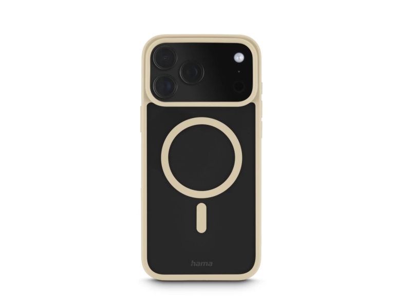Hama Frame Protect, Cover, Apple, Iphone 17 Pro Max, 17,5 Cm (6.9"), Beige, Transparent